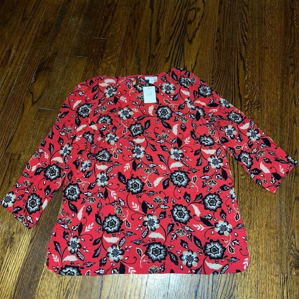 New J Jill Blouse